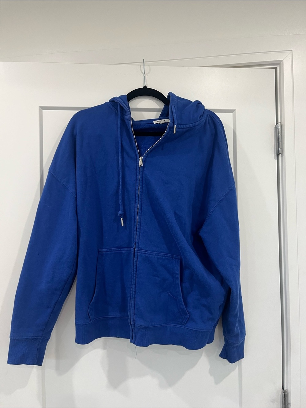 Garage Royal Blue Hoodie with Drawstring